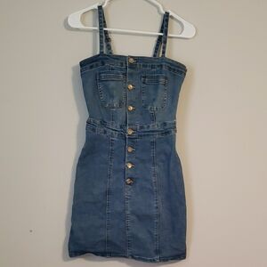 Charlotte Russe Blue Denim Dress